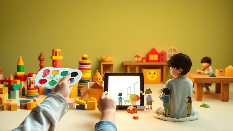 Niños crean con arte y alegría