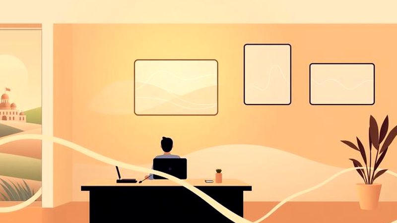 Un espacio tranquilo visualiza colaboración y valor