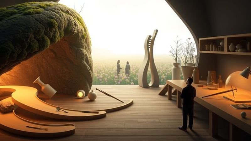 Piedras luminosas dan origen a la creación