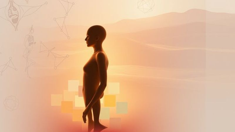 Un artista crea calma y comprensión