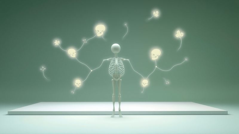 Un estudio humano de anatomía emerge sereno