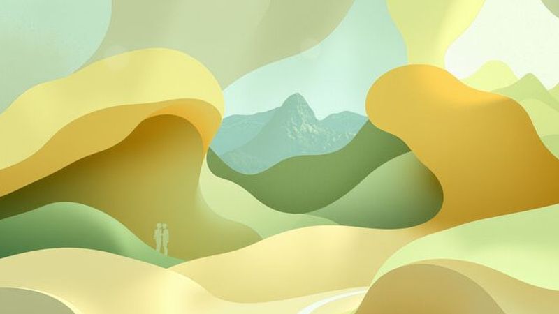 Ilustración editorial: creatividad armoniosa y fluida