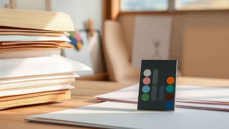 Un estudio artístico tranquilo y armonioso