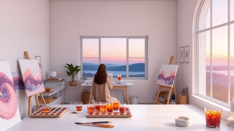 Un taller crea cielos nocturnos radiantes