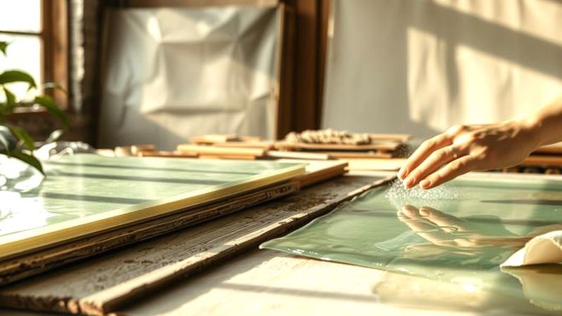 Un taller creativo suave y sostenible