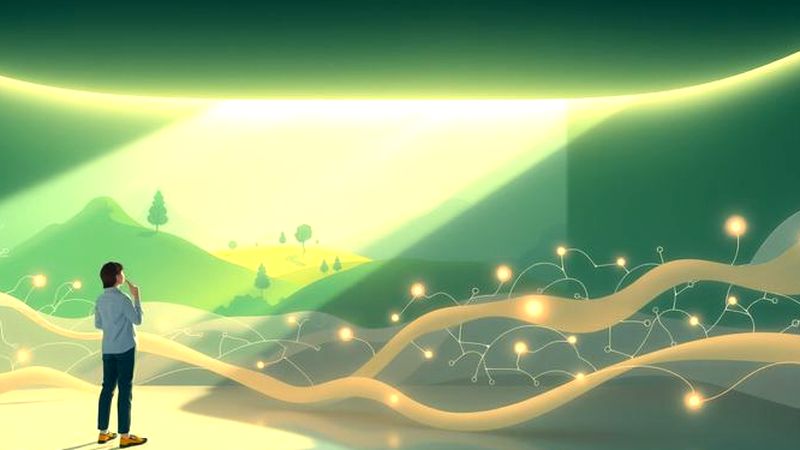 Una ilustración digital crea armonía y conocimiento