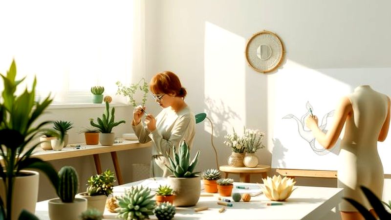 Artistas crean belleza en luz suave